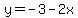 y+=+-3+-+2x