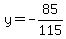 y+=+-85%2F115