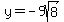 y+=+-9sqrt%288%29