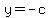 y+=+-c