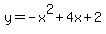 y+=+-x%5E2%2B4x%2B2