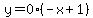y+=+0%28-x+%2B+1%29