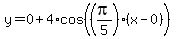 y+=+0+%2B+4%2Acos%28%28pi%2F5%29%28x+-+0%29%29