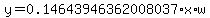 y+=+0.14643946362008037%2Ax%2Aw