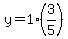 y+=+1%283%2F5%29