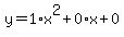 y+=+1%2Ax%5E2+%2B+0%2Ax+%2B+0