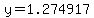 y+=+1.274917