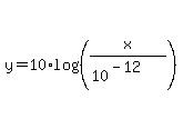 y+=+10%2Alog%28%28x%2F%2810%5E%28-12%29%29%29%29