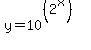 y+=+10%5E%28%282%5Ex%29%29