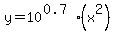y+=+10%5E%280.7%29%2A%28x%5E2%29