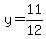 y+=+11%2F12