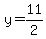 y+=+11%2F2