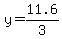 y+=+11.6%2F3