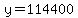 y+=+114400