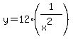 y+=+12%281%2F%28x%5E2%29%29