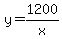 y+=+1200%2Fx