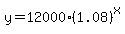 y+=+12000%281.08%29%5Ex