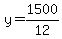 y+=+1500%2F12