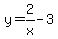 y+=+2%2Fx-3
