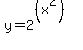y+=+2%5E%28%28x%5E2%29%29