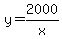y+=+2000%2Fx