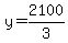 y+=+2100%2F3+