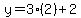 y+=+3%282%29%2B2