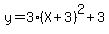 y+=+3%28X%2B3%29%5E2+%2B+3