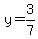 y+=+3%2F7