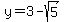 y+=+3-sqrt%285%29