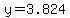 y+=+3.824