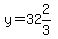 y+=+32%262%2F3