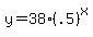y+=+38%28.5%29%5Ex
