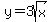 y+=+3sqrt%28x%29