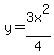 y+=+3x%5E2%2F4