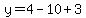 y+=+4-10%2B3