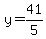 y+=+41%2F5