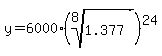 y+=+6000%2A%28root%288%2C+1.377%29%29%5E24