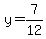 y+=+7%2F12