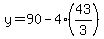 y+=+90+-+4%2843%2F3%29