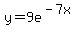 y+=+9e%5E%28-7x%29