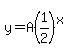y+=+A%281%2F2%29%5Ex