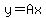 y+=+Ax