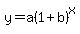 y+=+a%281+%2B+b%29%5Ex