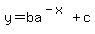 y+=+ba%5E%28-x%29%2Bc