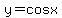 y+=+cos+x