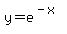 y+=+e%5E%28-x%29