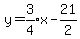 y+=+expr%283%2F4%29x-21%2F2