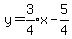 y+=+expr%283%2F4%29x-5%2F4