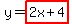 y+=+highlight%282x%2B4%29